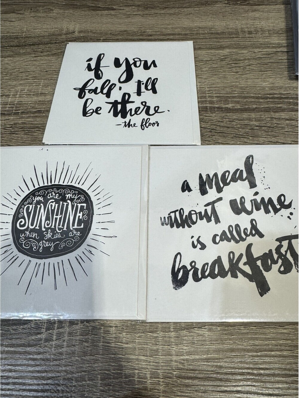 RARE Matthew Taylor Wilson Lot Of Three Greeting Cards. NWT. Made In UK